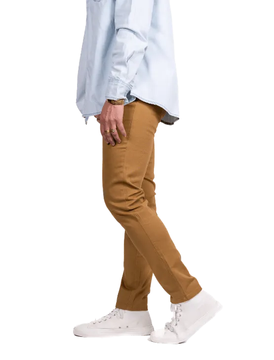 Slim Khaki Chino Pants