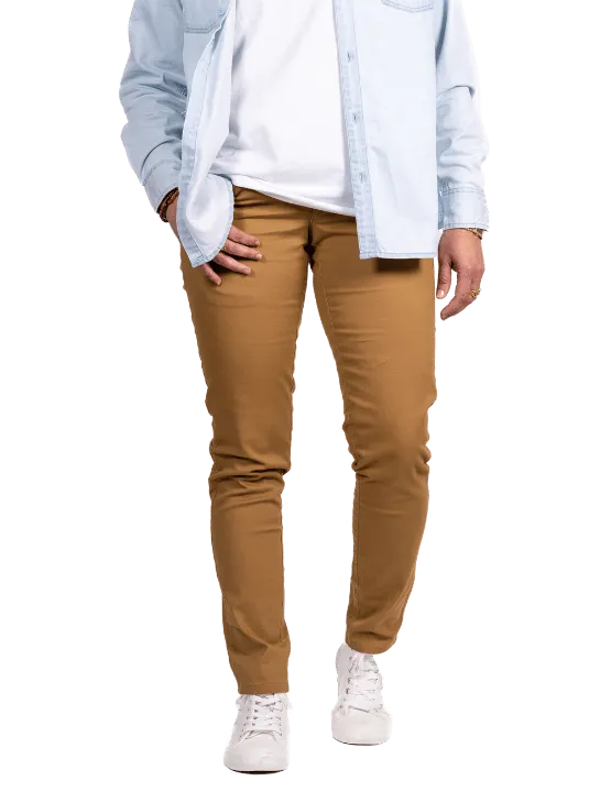 Slim Khaki Chino Pants