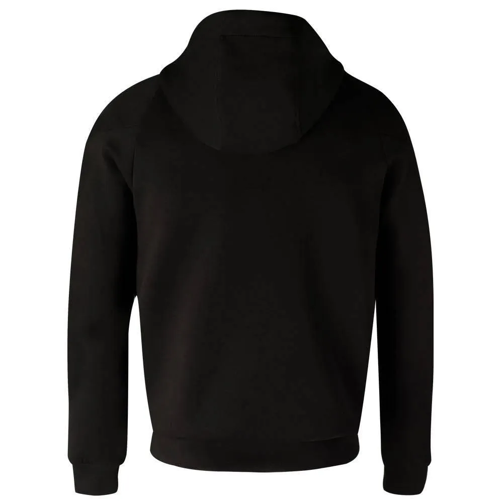 Sport Elegant Slim Fit Black Sweatshirt With Logo On Left Chest