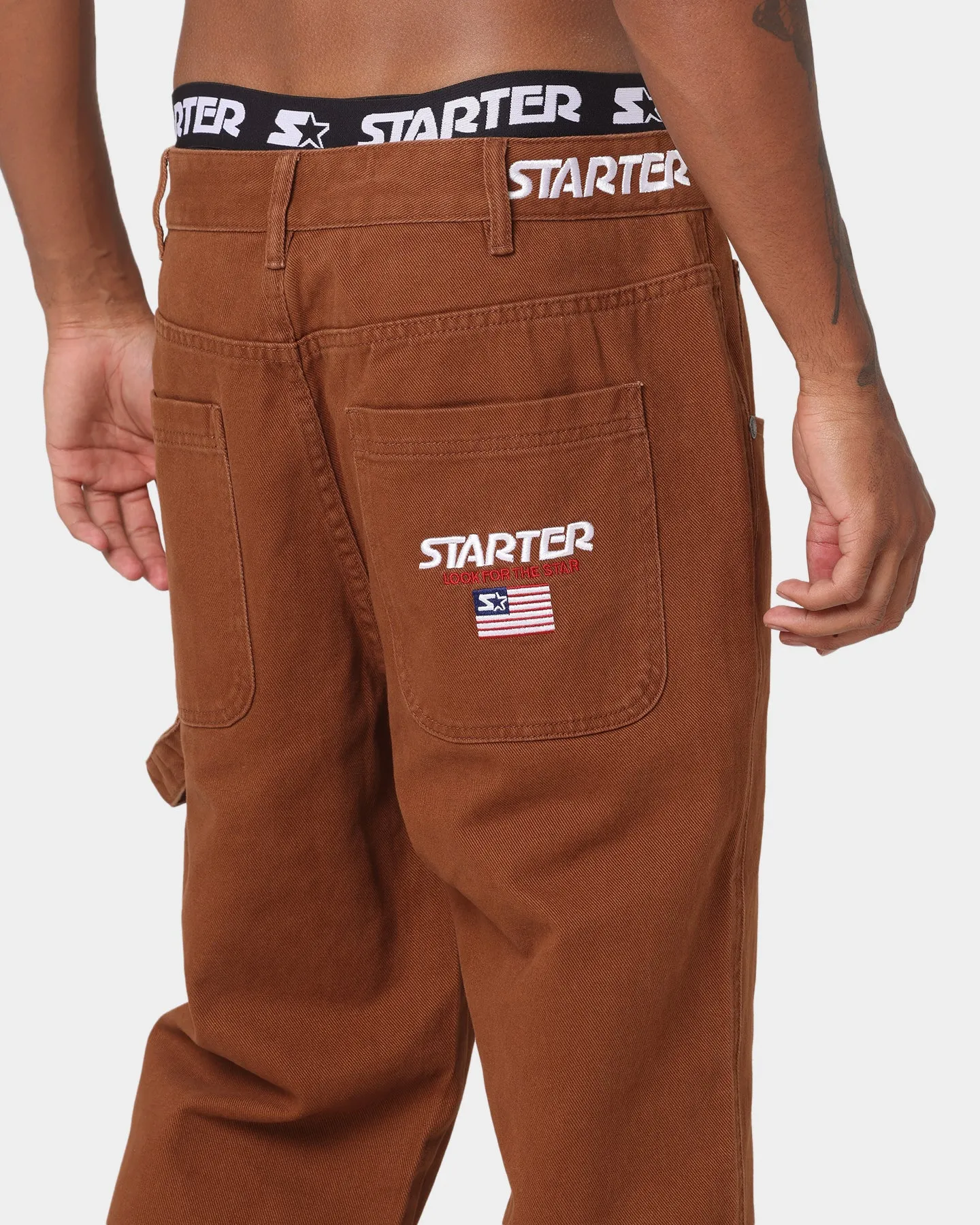 Starter 95' Relaxed Chino Pants Brown