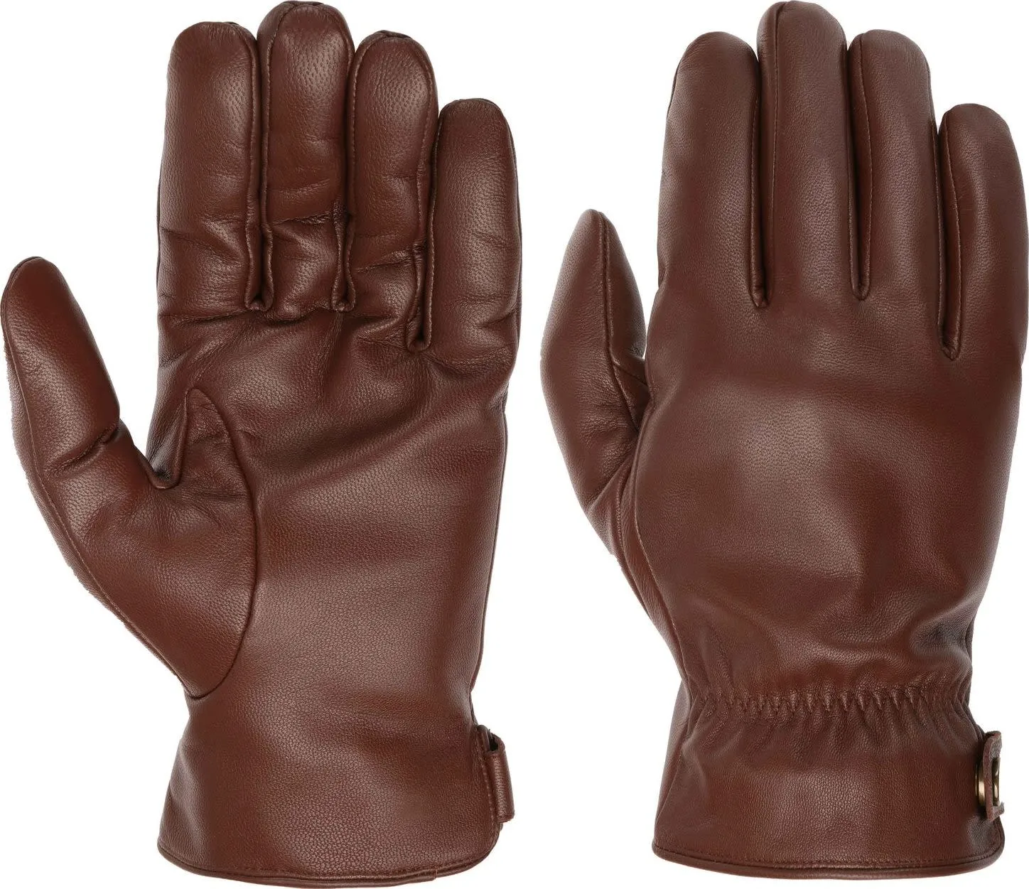 Stetson Men&#x27;s Gloves Goat Nappa Conductive Brown | Buy Stetson Men&#x27;s Gloves Goat Nappa Conductive Brown here | Outnorth