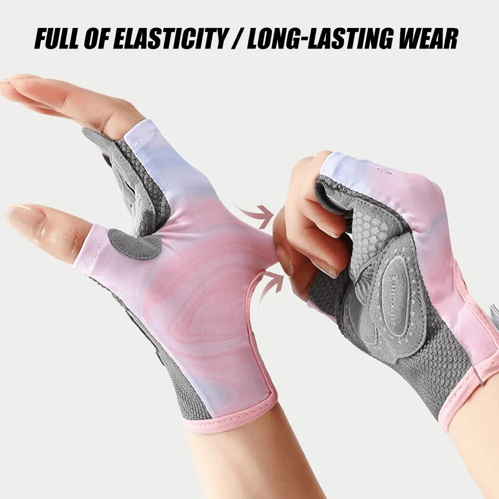 Stylish Elastic Women's Fingerless Gloves for Training - SF0834