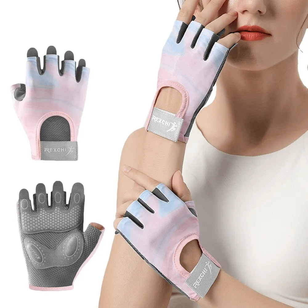 Stylish Elastic Women's Fingerless Gloves for Training - SF0834