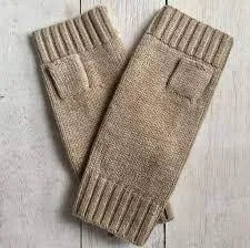 Super Soft Merino Wool Fingerless Gloves