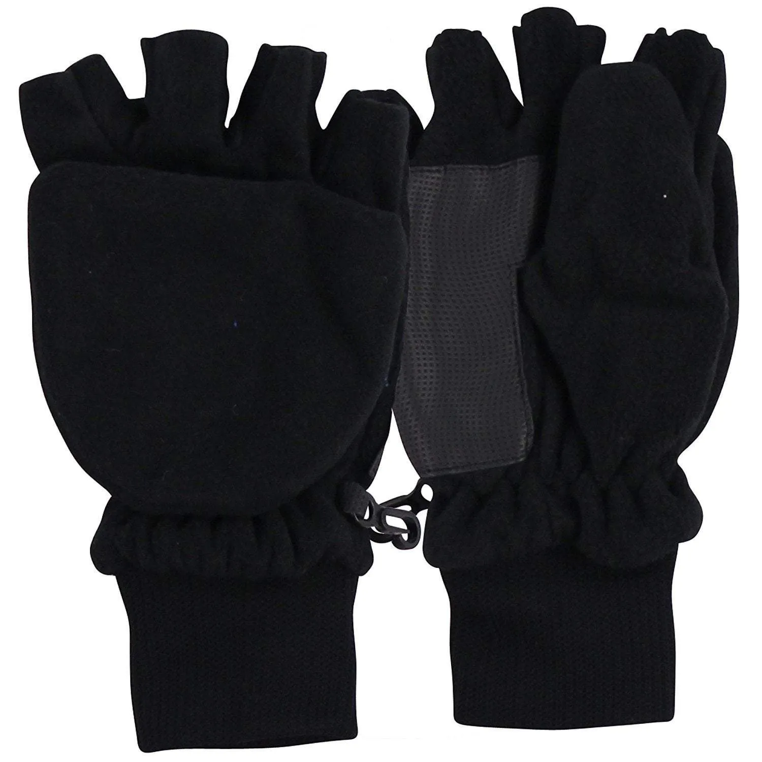 Thinsulate - Fleece Fingerless Flip Mitt - Men's