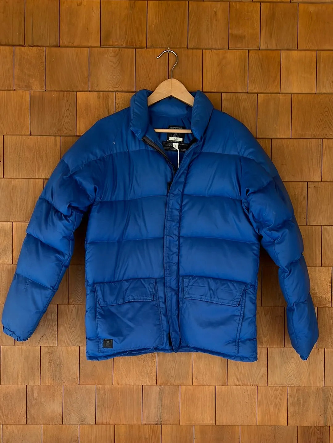 Vintage Alta Down Coat - Bright Blue