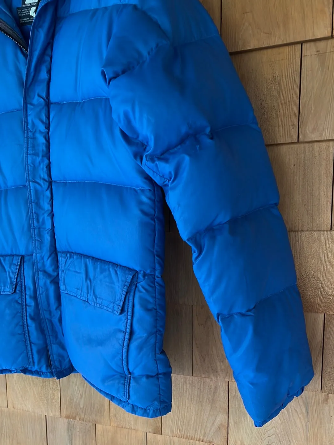 Vintage Alta Down Coat - Bright Blue