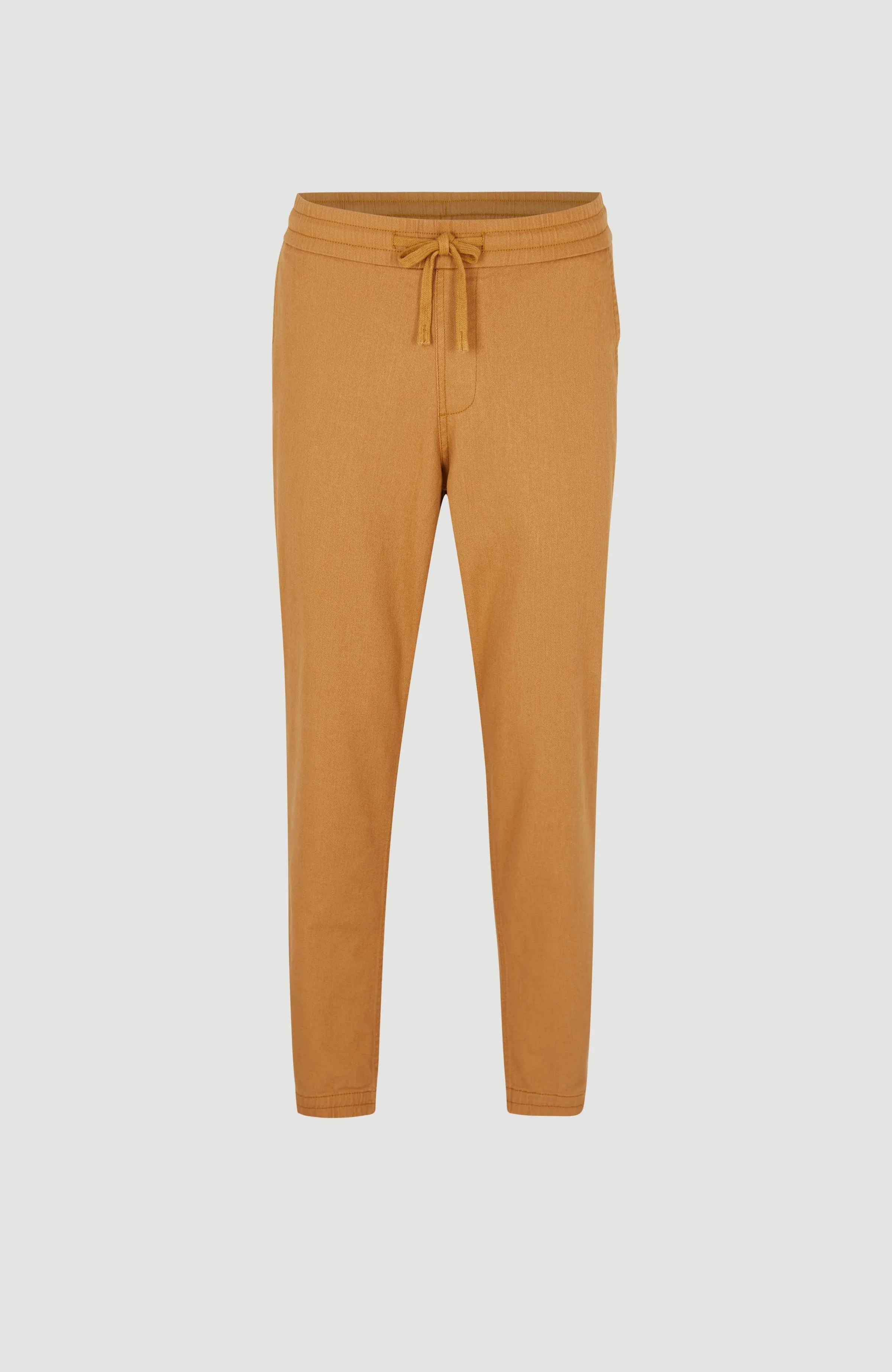 Woven Chino Joggers | Rich Caramel