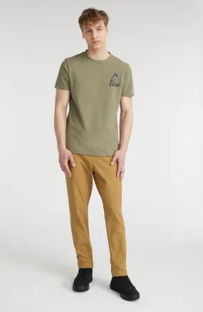 Woven Chino Joggers | Rich Caramel